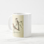 Amerikaanse House Finch Koffiemok (Voorkant links)