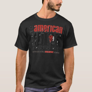 Amerikaanse idioot logo Classic T-Shirt