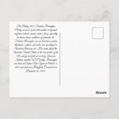 Amerikaanse Indiaan door Remington Briefkaart (Achterkant)