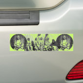 Amerikaanse Indiaanse Bumpersticker (Op auto)