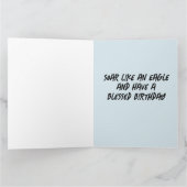 AMERIKAANSE INDIAANSE CHIEF FOTO BIRTHDAY GROTE KA KAART (Binnen)