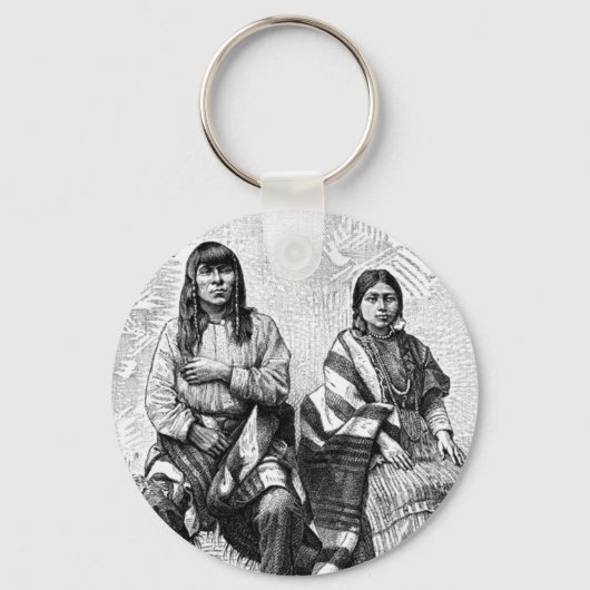 Amerikaanse Indiaanse Sleutelhanger (Voorkant)