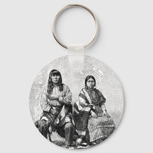 Amerikaanse Indiaanse Sleutelhanger (Voorkant)