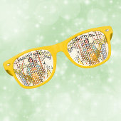 Amerikaanse Indiaanse vrouw pijl boog in Bossen wa Retro Zonnebril