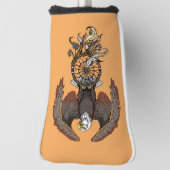 Amerikaanse indianen droamcatcher golfheadcover (Draai 90)
