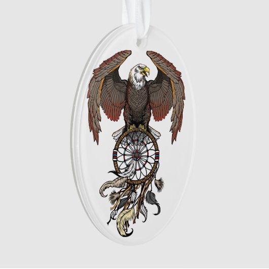 Amerikaanse indianen droamcatcher ornament (voorkant)