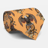 Amerikaanse indianen droamcatcher stropdas (Opgerold)