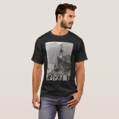 Amerikaanse Indianen van Blackfoot bij Glacier Nat T-shirt (Voorkant volledig)