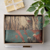 Amerikaanse Indiase Chief Decoupage Tissuepapier (Geschenk)