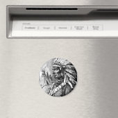 Amerikaanse Indiase opperbevelhebber Magneet (Insitu (Vaatwasser))