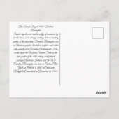 Amerikaanse Indiase rooksignalen Briefkaart (Achterkant)