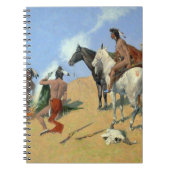 Amerikaanse Indiase rooksignalen Notitieboek (Voorkant)