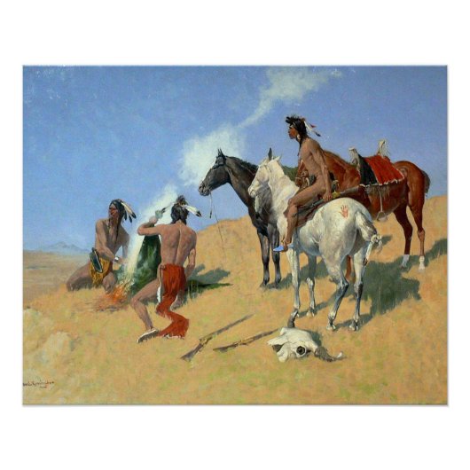 Amerikaanse Indiase rooksignalen Perfect Poster (Voorkant)