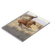 Amerikaanse Indiase stormloop Notitieboek (Linkerzijde)