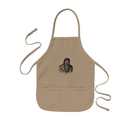 Amerikaanse Indiërs Apron Kinder Schort (Voorkant)