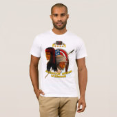 Amerikaanse Indische arriors T-shirt (Voorkant volledig)