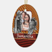 Amerikaanse Indische chefs Keramisch Ornament (Links)
