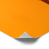 Amerikaanse Indische Man veren Vintage Poster (Hoek)