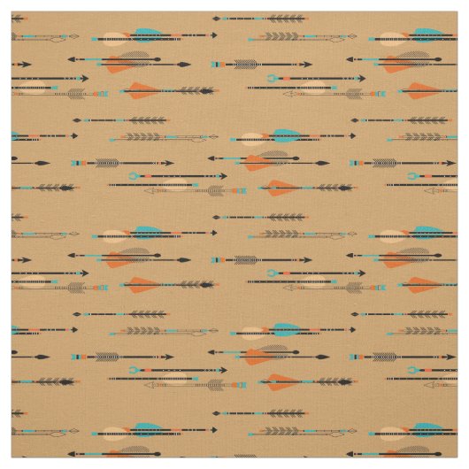 Amerikaanse Indische pijlen Stof (Swatch)