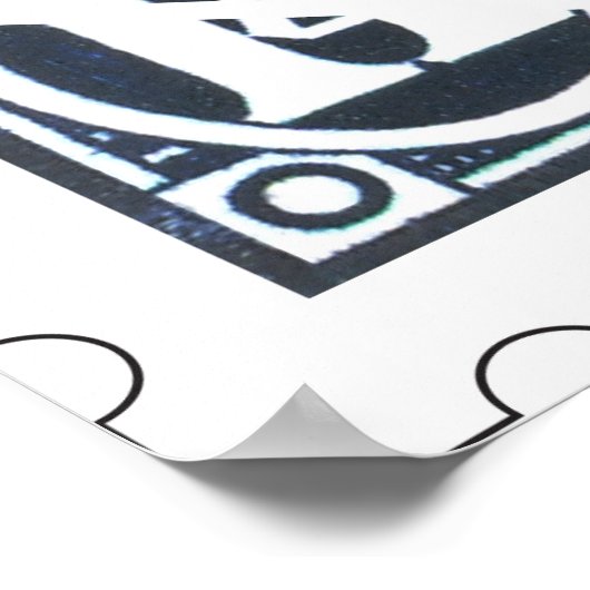 Amerikaanse Indische poststempel Poster (Hoek)