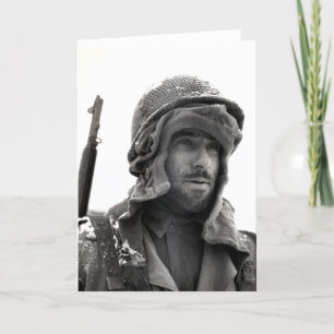 Amerikaanse infanterist uit de Tweede Wereldoorlog Kaart