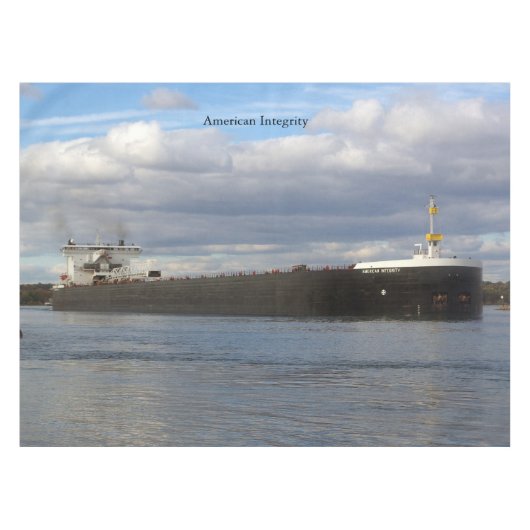 Amerikaanse integratietabel tafelkleed (Voorkant (Horizontaal))