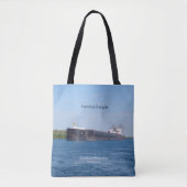 Amerikaanse integriteit over de hele canvas tas (Voorkant)