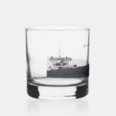 Amerikaanse integriteit whisky glas (Voorkant)