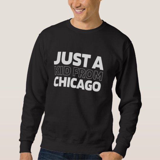 Amerikaanse inwoner slechts een Kind van Illinois Trui (Voorkant)