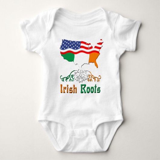 Amerikaanse Irish Roots Romper (Voorkant)
