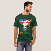 Amerikaanse Irish Roots T-Shirt (Voorkant volledig)