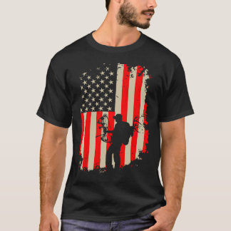 Amerikaanse jachtkleding, cadeau voor jager t-shirt