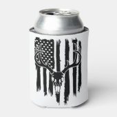 Amerikaanse jachtvlag blikjeskoeler (Blikje Voorkant)