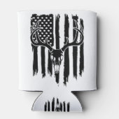 Amerikaanse jachtvlag blikjeskoeler (Achterkant)