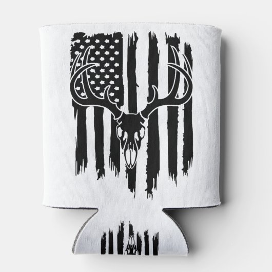 Amerikaanse jachtvlag blikjeskoeler (Achterkant)