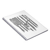 Amerikaanse jachtvlag notitieboek (Rechterzijde)