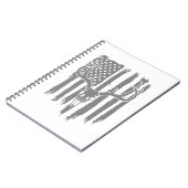 Amerikaanse jachtvlag notitieboek (Linkerzijde)