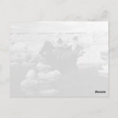  Amerikaanse jagers op Alaska Eskimo Briefkaart (Achterkant)