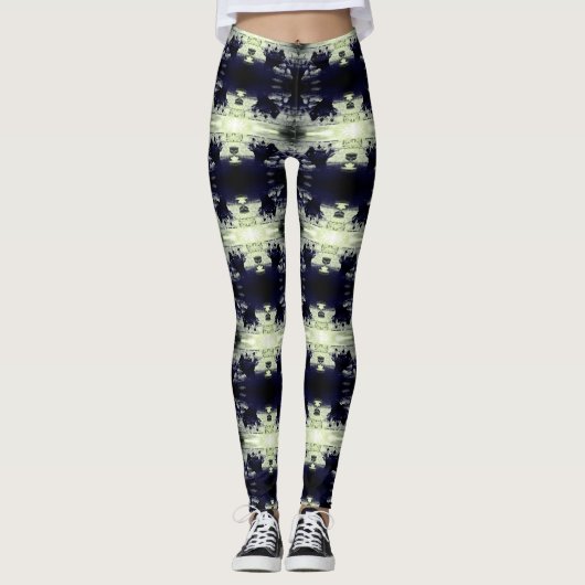  Amerikaanse jagers op Alaska Eskimo Leggings (Voorkant)
