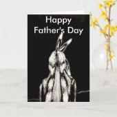 Amerikaanse jongen, Happy Vaderdag Kaart (Gele Bloem)