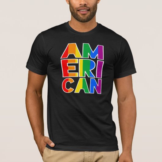 Amerikaanse Jongeren Trots T-shirt (Voorkant)