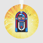 Amerikaanse Jukebox Ornament (achterkant)