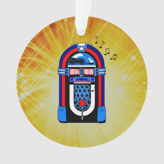 Amerikaanse Jukebox Ornament (voorkant)