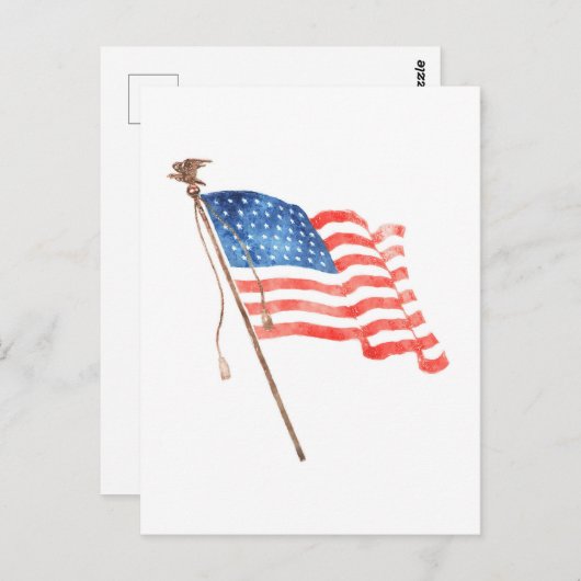 Amerikaanse Kaart (Voorkant / Achterkant)