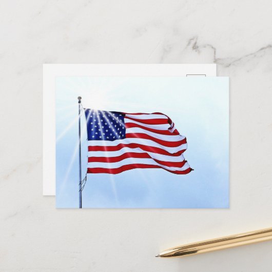 Amerikaanse Kaart (Voorkant / Achterkant in situ)