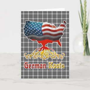 Amerikaanse Kaart Roots Greetings