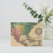 Amerikaanse kaart voor kleurrijke landen (Staand voorkant)