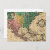 Amerikaanse kaart voor kleurrijke landen (Voorkant / Achterkant)