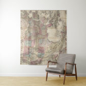  Amerikaanse kaart Wandkleed (In situ)