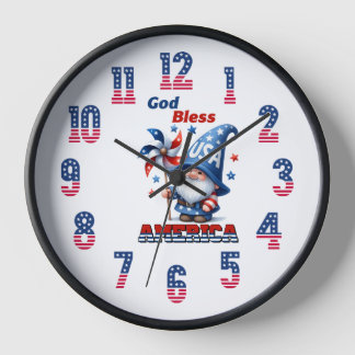 Amerikaanse kabouter God zegene Amerika